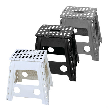 Large Folding Step Stool Multi Purpose Heavy Duty Home Kitchen Foldable - ZYBUX